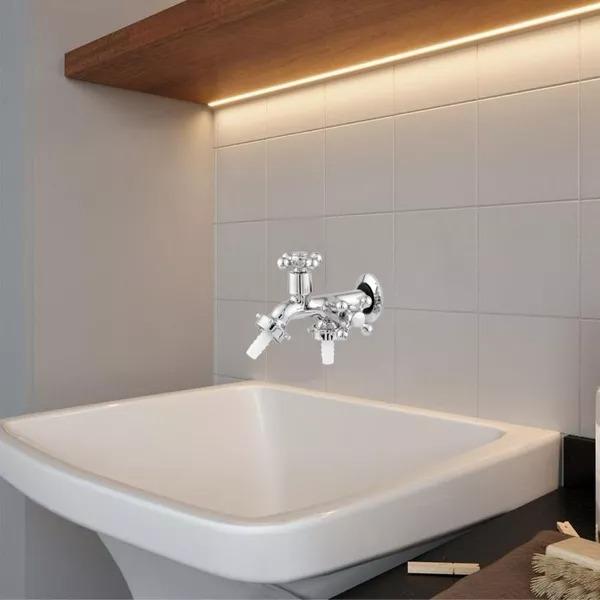 Torneira para Máquina de Lavar Linha Ravena DN15/DN20 1428 C33
