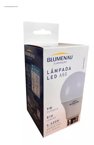 Lâmpada LED A60 9W 6.500K